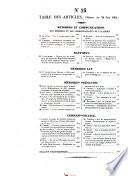 Comptes rendus hebdomadaires des séances de l'Académie des Sciences