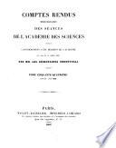 Comptes rendus hebdomadaires des séances de l'Académie des sciences