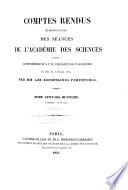Comptes rendus hebdomadaires des séances de l'Académie des sciences