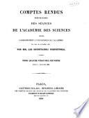 Comptes rendus hebdomadaires des séances de l'Académie des sciences