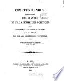 Comptes rendus hebdomadaires des séances de l'Académie des Sciences