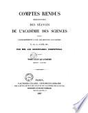 Comptes rendus hebdomadaires des séances de l'Académie des sciences