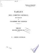 Comptes rendus hebdomadaires des séances de l'Académie des sciences