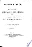 Comptes rendus hebdomadaires des séances de l'Académie des sciences