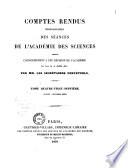 Comptes rendus hebdomadaires des séances de l'Académie des sciences