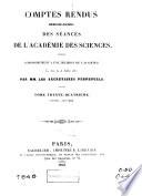 Comptes rendus hebdomadaires des séances de l'Académie des sciences