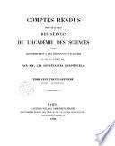 Comptes rendus hebdomadaires des séances de l'Académie des sciences