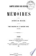 Comptes rendus hebdomadaires des séances et mémoires de la Société de biologie