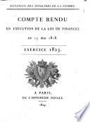 Comptes rendus par les ministres