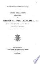 Comptes rendus sténographiques, publiés sous les auspices du Comité central des congrès et conférences ...