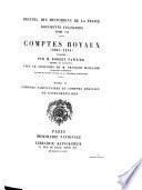 Comptes royaux (1285-1314): Introduction. Appendice. Supplément. Indices