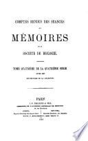 COMTES RENDUS DES SEANCES ET MEMOIRES DE LA SOCIETE DE BIOLOGIE