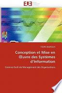 Conception Et Mise en Ouvre Des Systèmes D'Information