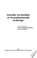 Concilier vie familiale et vie professionnelle en Europe