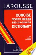 Concise dictionary