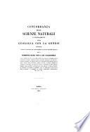 Concordanza delle scienze naturali e principalmente della geologia con la genesi fondata sopra le opinioni dei santi padri e di altri distinti teologi