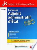 Concours Adjoint administratif d'État