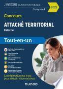 Concours Attaché territorial externe 2022