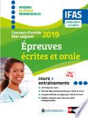 Concours d'entrée aide-soignant 2019