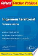 Concours externe d'Ingénieur territorial