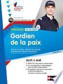 Concours Gardien de la paix 2019-2020