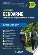 Concours Gendarme - Sous-officier de gendarmerie externe - 2021/2022