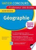 Concours professeur des écoles 2015 - Géographie - Epreuve orale d'admission