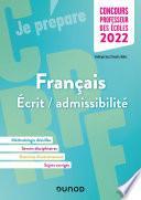 Concours Professeur des écoles - Français - Ecrit / admissibilité - CRPE 2022