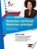 Concours rédacteur territorial et rédacteur principal - Catégorie B - Intégrer la fonction publique - 2019