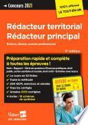 Concours Rédacteur territorial et Rédacteur principal - Catégorie B - Préparation rapide et compl...