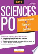 Concours Sciences Po 2017