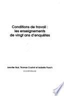 Conditions de travail