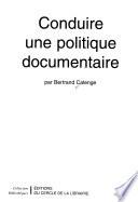 Conduire une politique documentaire