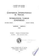 Conférence internationale du travail