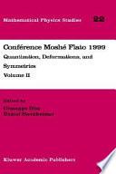 Conférence Moshé Flato 1999