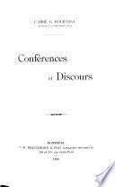 Conférences et discours