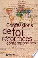 Confessions de foi réformées contemporaines