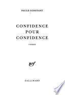 Confidence pour confidence