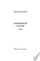 Confidences à Allah