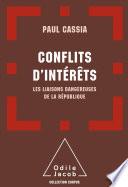 Conflits d’intérêts