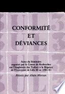 Conformité et déviances