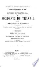 Congrés international des accidents du travail