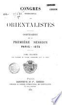 Congrès international des orientalistes