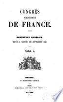 Congrès Scientifique de France