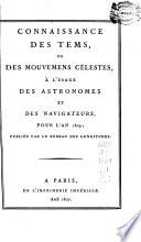 Connaissance des temps