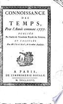 Connaissance des temps