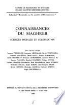 Connaissances du Maghreb
