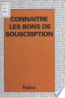 Connaître les bons de souscription