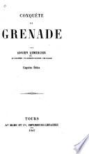 Conquête de Grenade, d'après Washington Irving