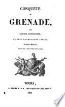 Conquête de Grenade, d'aprés Washington Irving